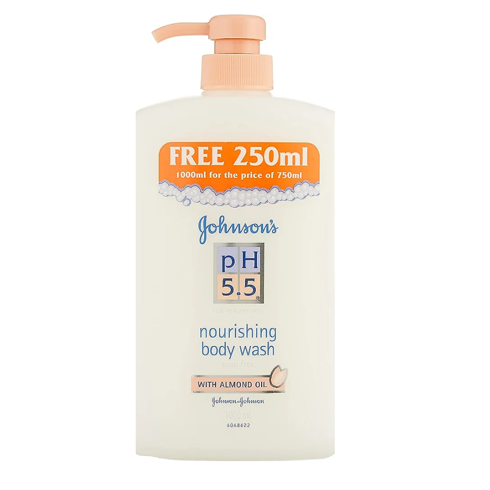 Johnsons Ph5.5 – Nourishing Body Wash-With Almand Oil- (1000 Ml)