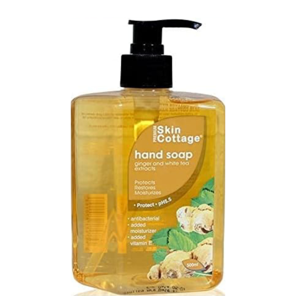 Skin Cottage Ginger And White Tea Extracts Hand Soap-Unisex- (500 Ml)