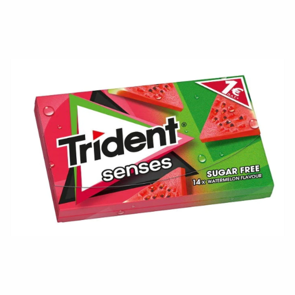 Trident Senses Watermelon Sunrise Flavour Sugarfree Gum