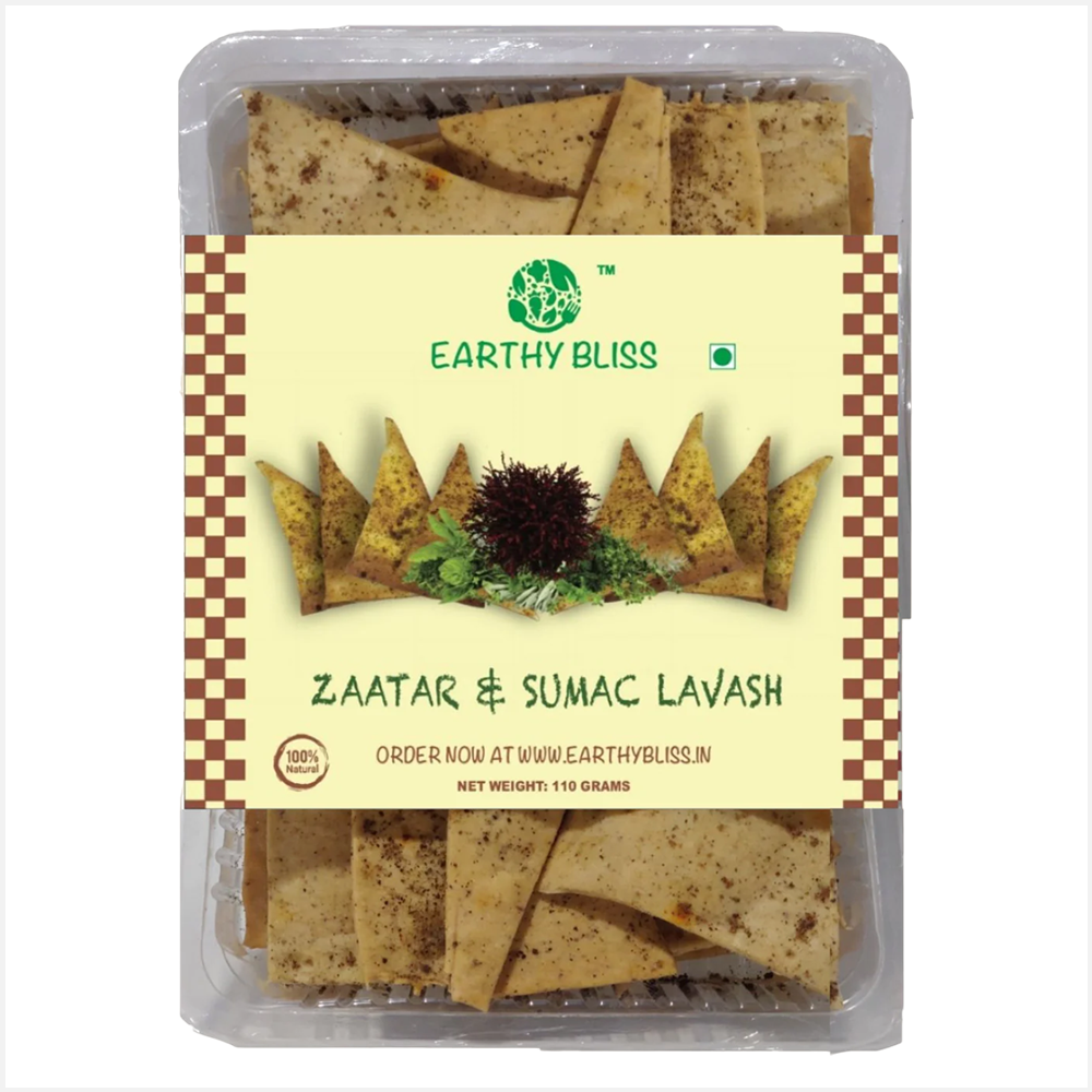 Earthy Bliss Zaatar & Sunmac Lavash