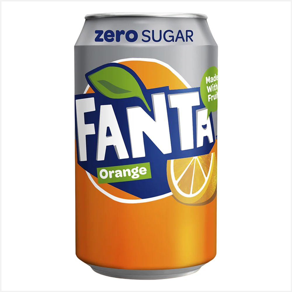 Fanta Zero Sugar Orange