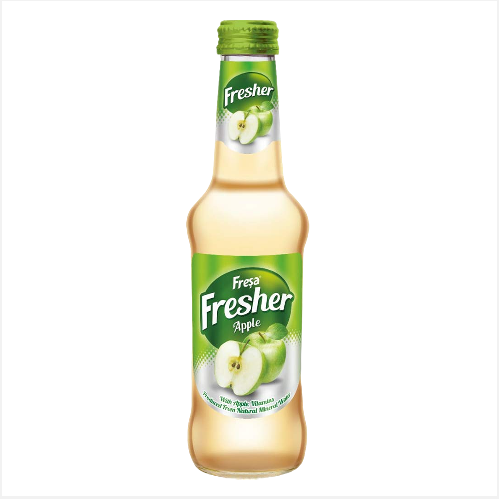Fresher Sparkling Mineral Water Apple