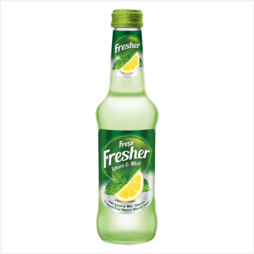 Fresher Sparkling Mineral Water Lemon & Mint