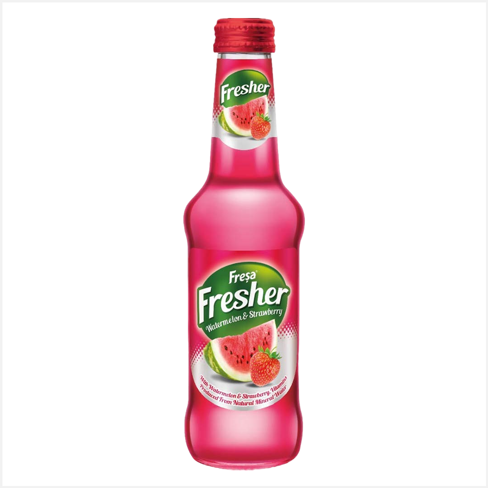 Fresher Sparkling Mineral Water Watermelon & Strawberry