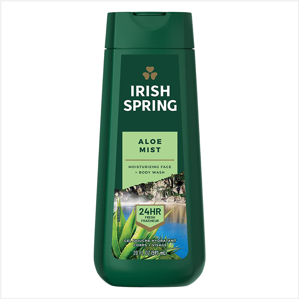 Irish Spring Aloe Mist Body Wash-Men