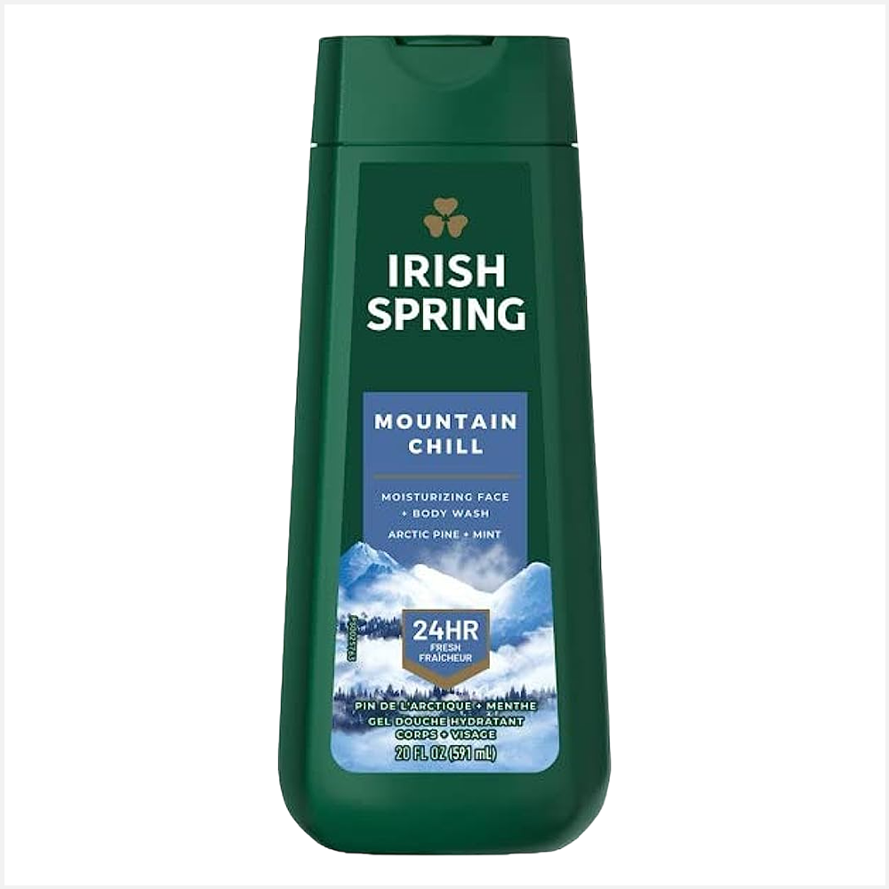 Irish Spring Mountain Chill Body Wash-Men