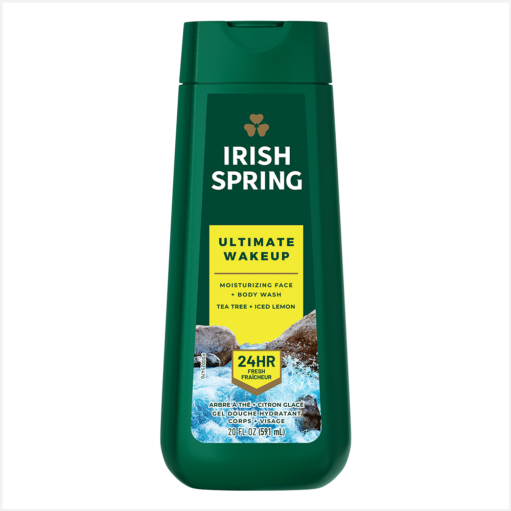 Irish Spring Ultimate Wake Up Cleansing Body Wash-Men