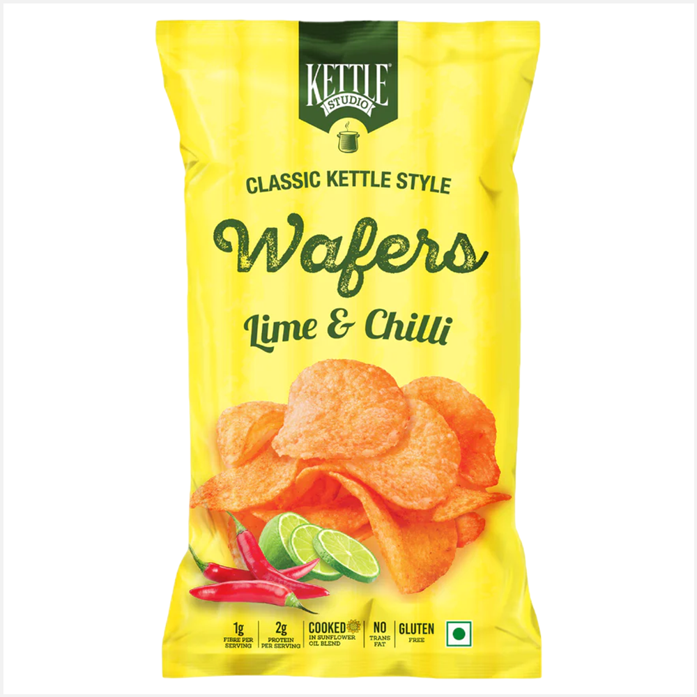 Kettle Studio Lime & Chilli Classic Wafers