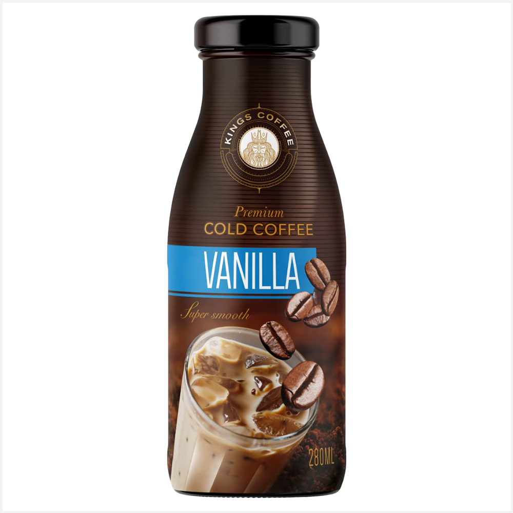 Kings Coffee Premium Vanilla Cold Coffee