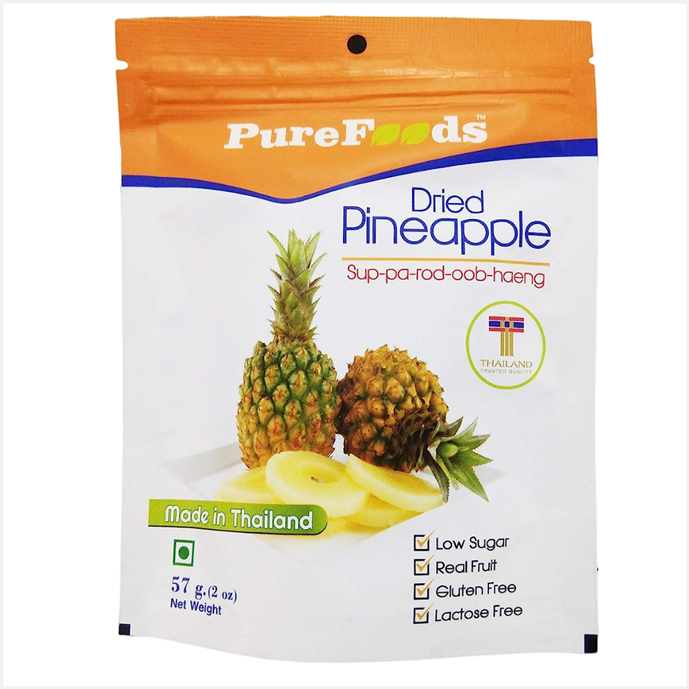 Pure Foods Dried Pineapple
