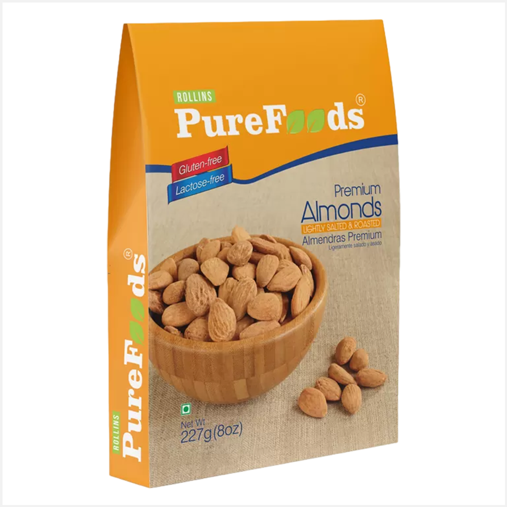 Pure Foods Lightly Salted & Roasted Almonds