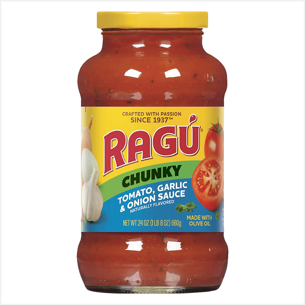 Ragu Tomato Garlic and Onion Pasta Sauce