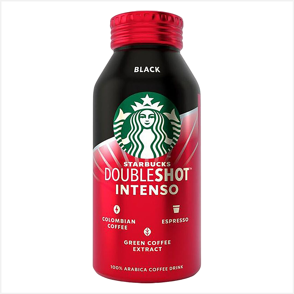 Starbucks Black Doubleshot Intenso Coffee