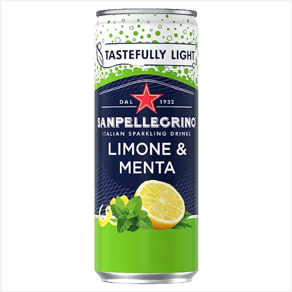 San Pellegrino Limone & Minta Drink