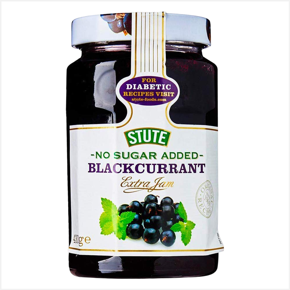 Stute Blackcurrant Extra Jam Bottle
