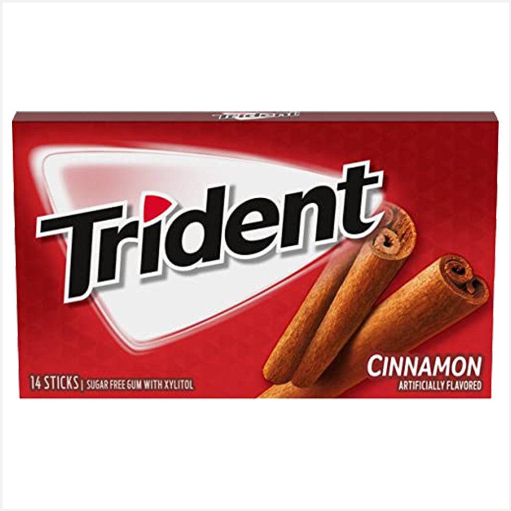 Trident Cinnamon Flavour Gum
