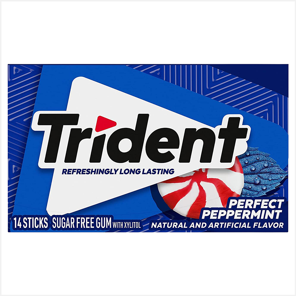 Trident Perfect Peppermint Flavour Gum