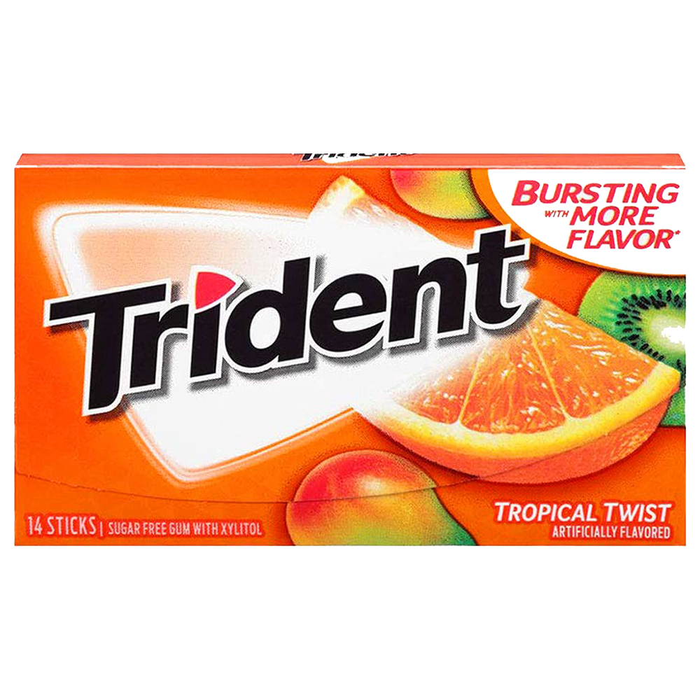 Trident Tropical Twist Flavour Gum