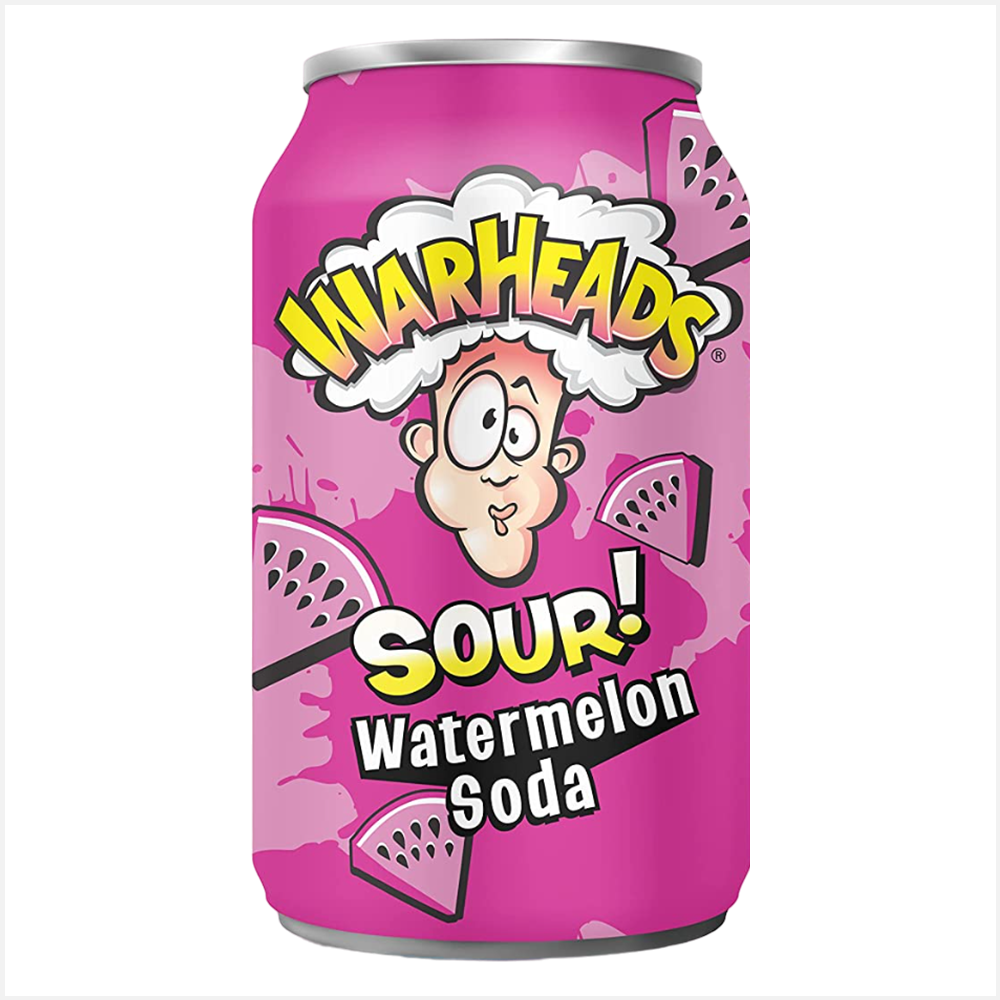 Warheads Sour Watermelon Soda