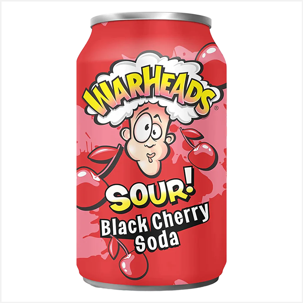 Warheads Sour Black Cherry Soda