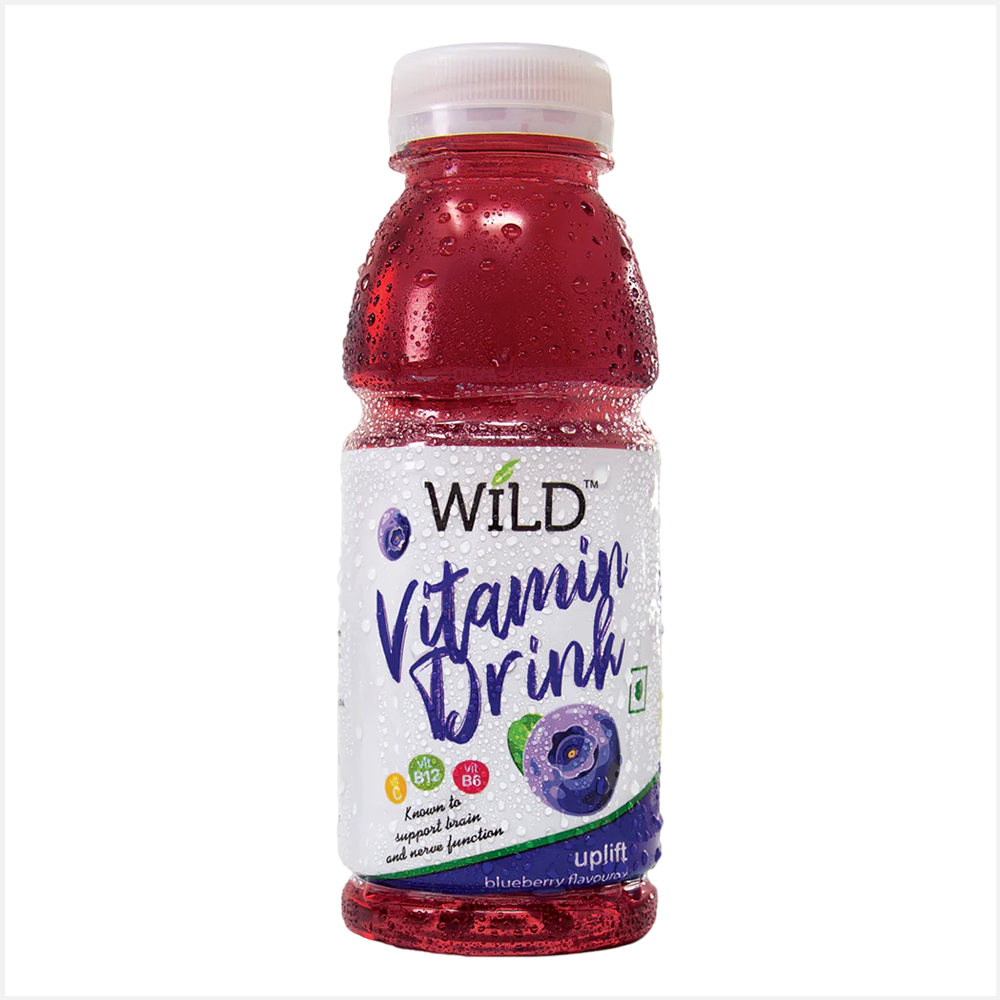 Wild Vitamin Drink Uplift Blueberry