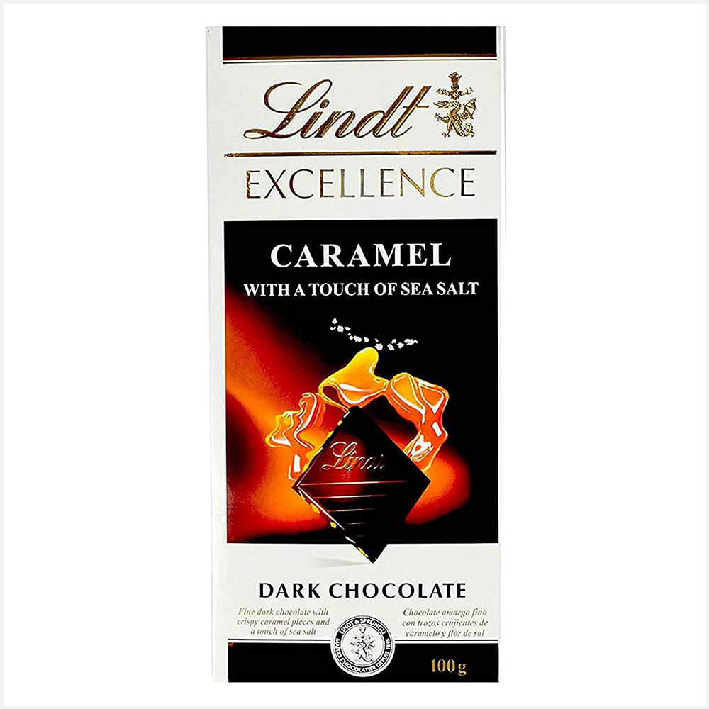 Lindt Caramel Touch of Sea Salt Dark