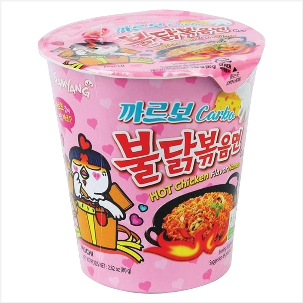 Samyang Buldak Carbonara Hot Chicken Flavour Ramen Cup