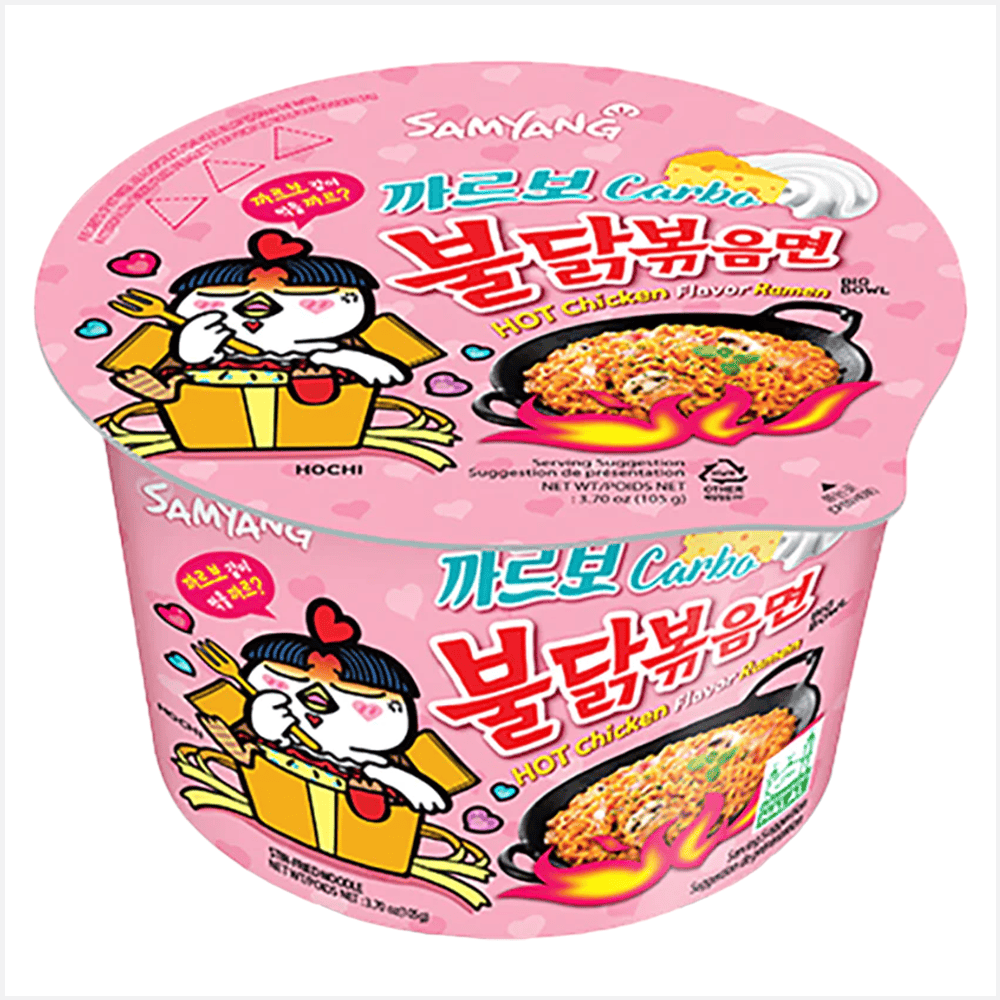 Samyang Buldak Carbonara Hot Chicken Flavour Ramen Tub samyang-buldak-carbonara-hot-chicken-flavour-ramen-tub