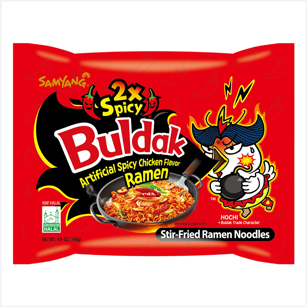 Samyang Buldak Hot Chicken Flavour Ramen 2x Spicy