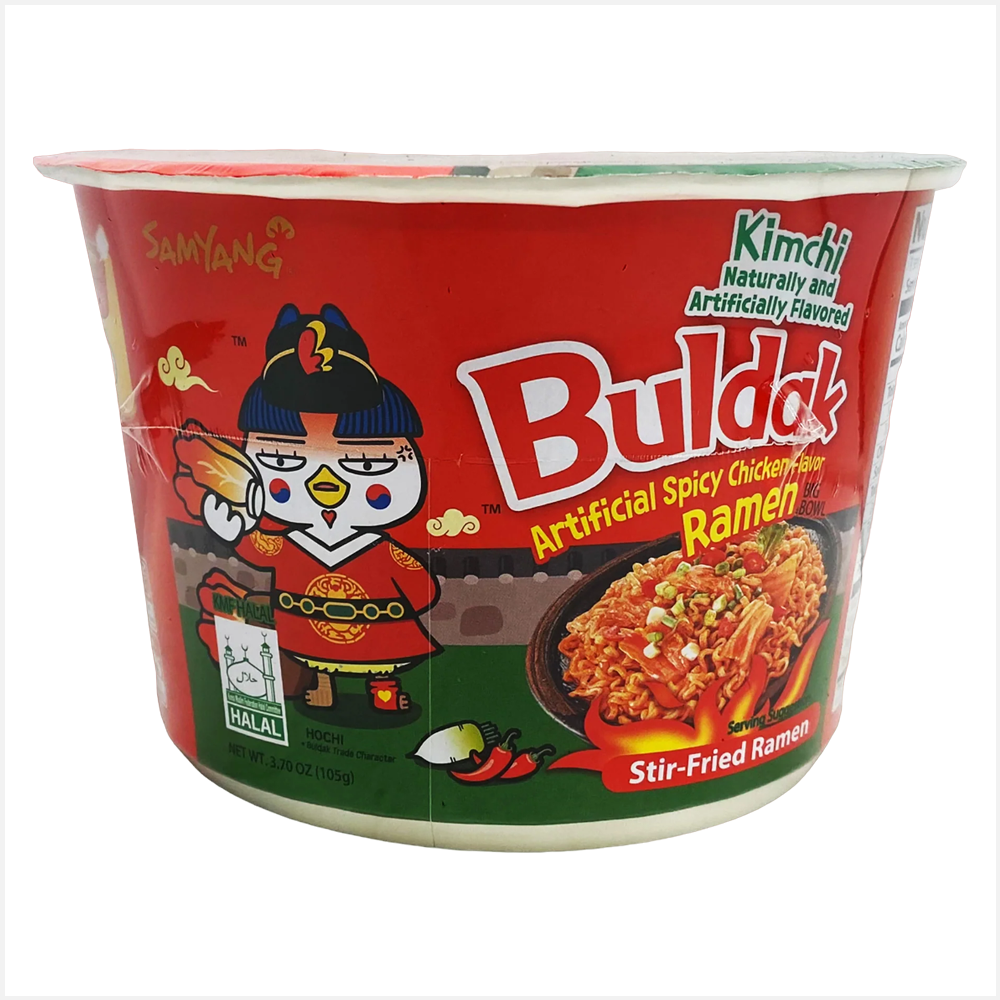 Samyang Hot Buldak Chicken Ramen Kimchi Tub