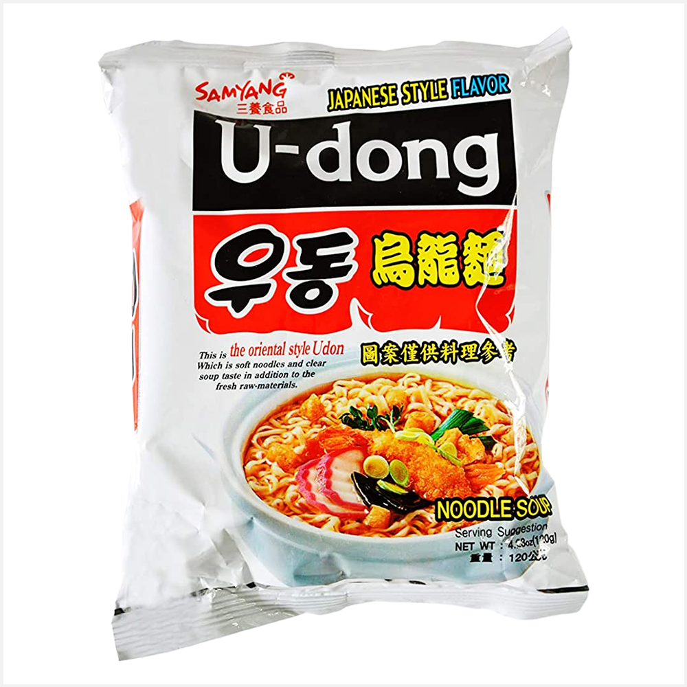 Samyang Hot Chicken Noodles U-Dong Japanese Style Flavor