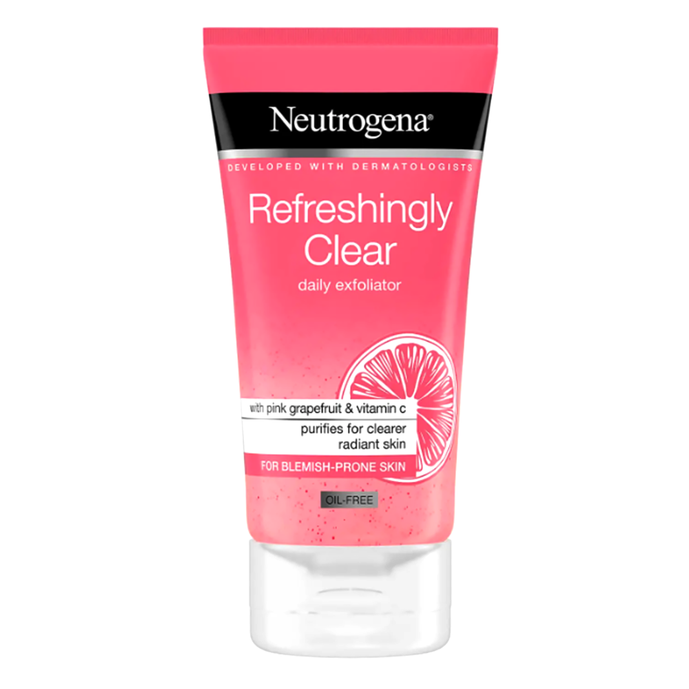 Neutrogena Refreshingly Clear Face Scrub-Women- (150 Ml)