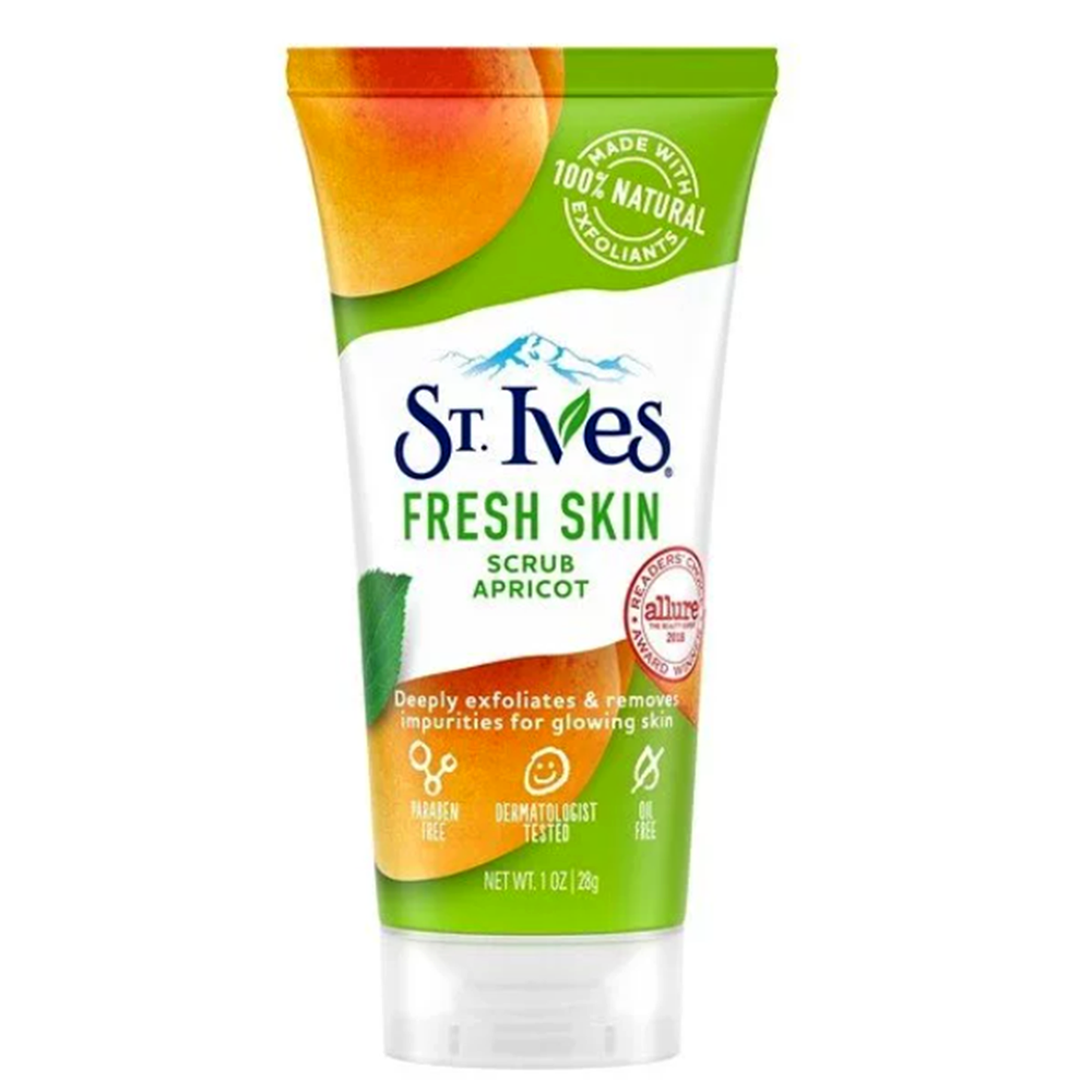 St.Lves Fresh Skin Apricot Face Scrub-Women- (170 Ml)