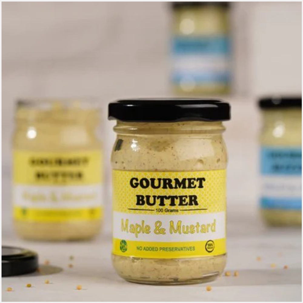 Earthy Bliss Maple & Mustard Butter