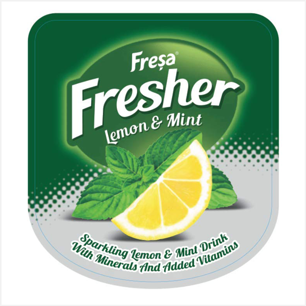 Fresher Sparkling Mineral Water Lemon & Mint