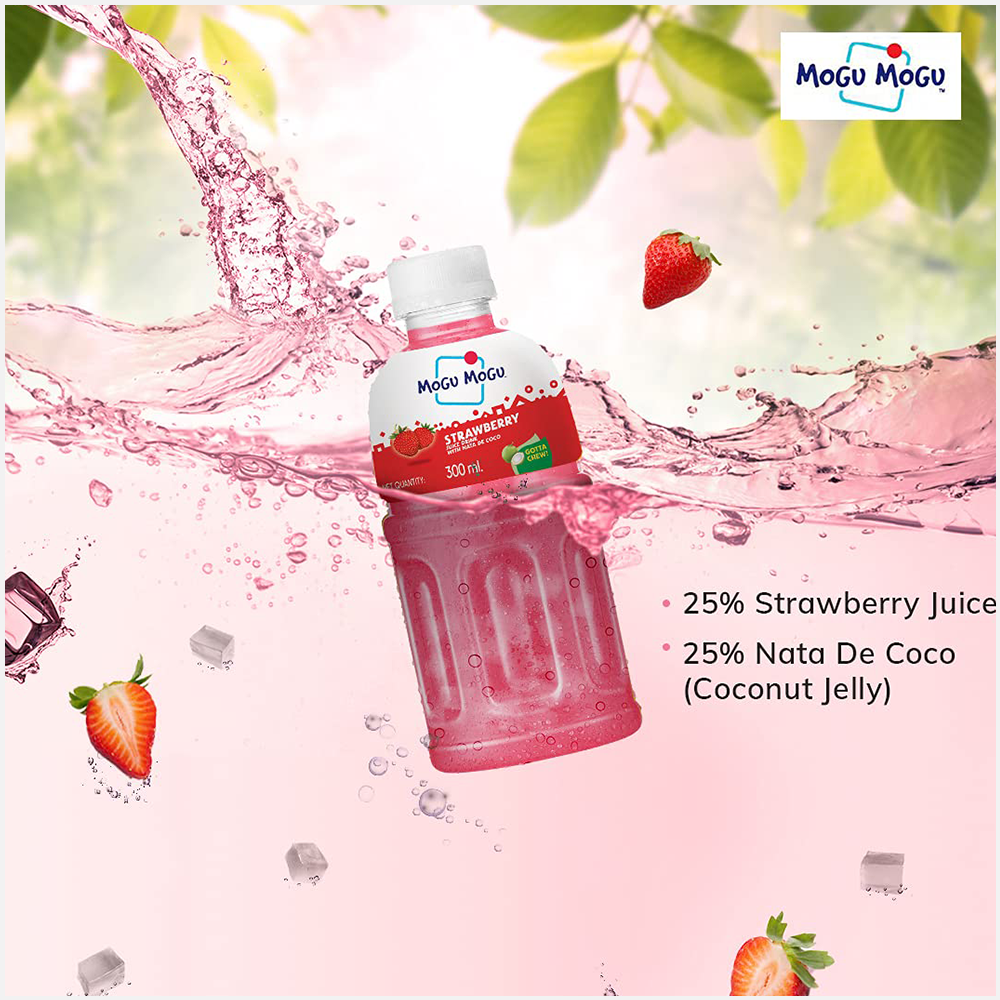 Mogu Mogu Strawberry Juice