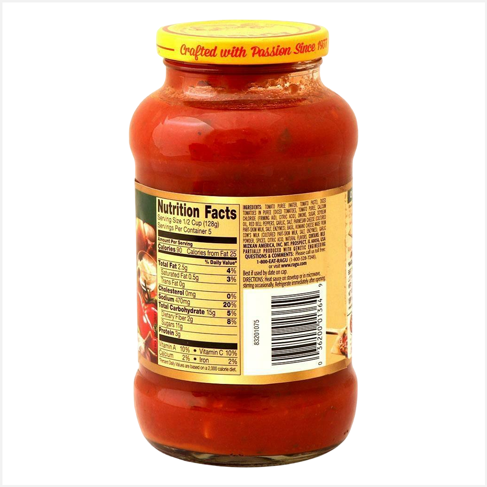 Ragu Mama's Special Garden Pasta Sauce