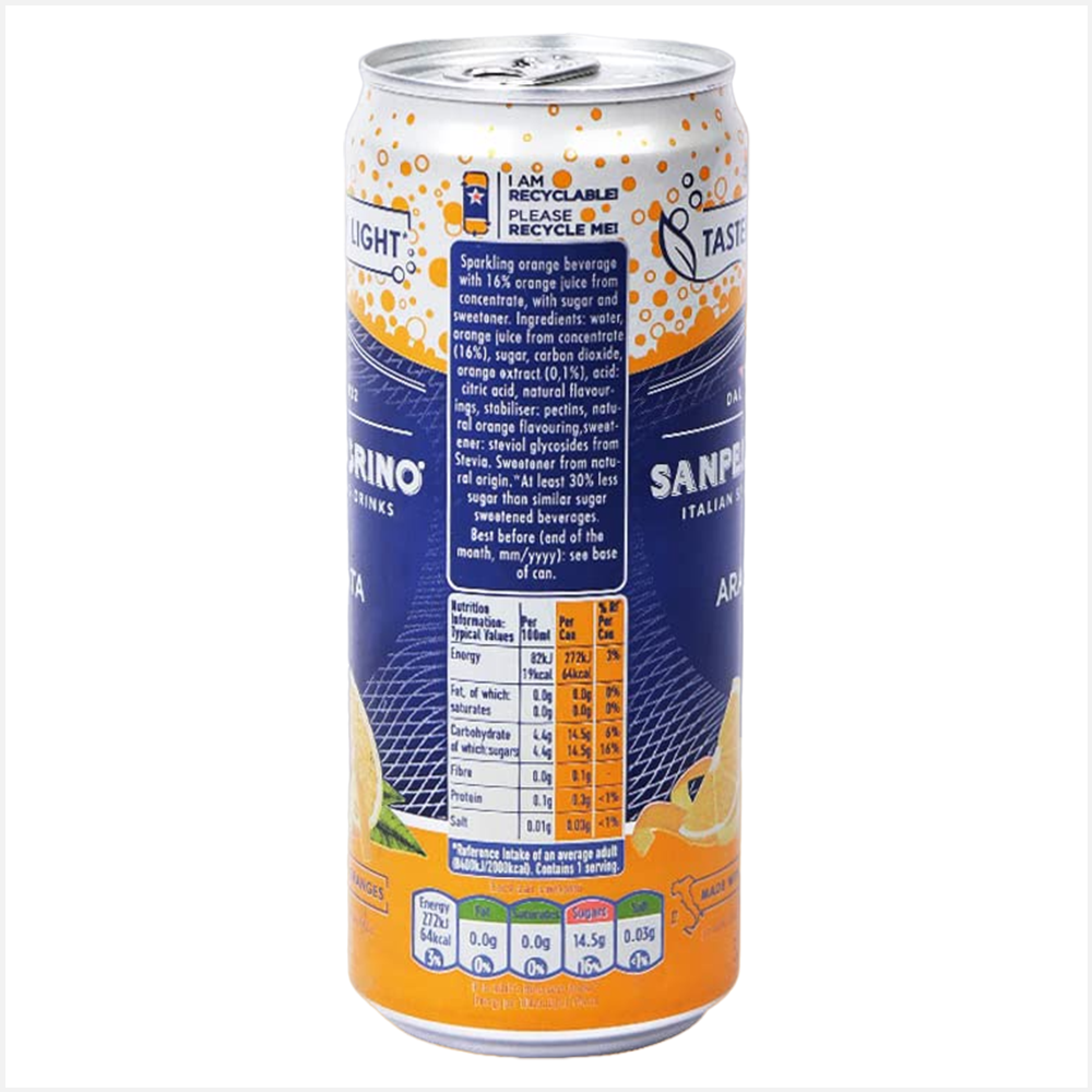 San Pellegrino Aranciata Drink