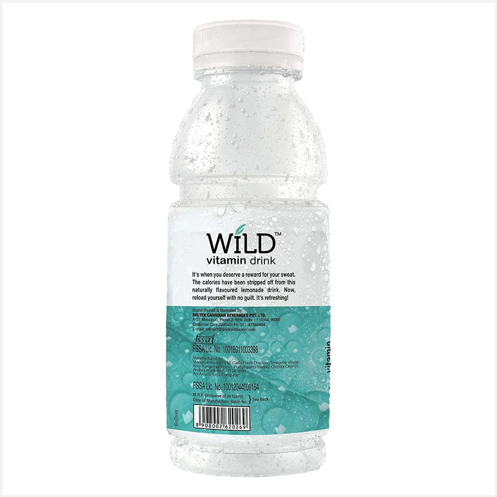 Wild Vitamin Drink Lemonade C,E,B12