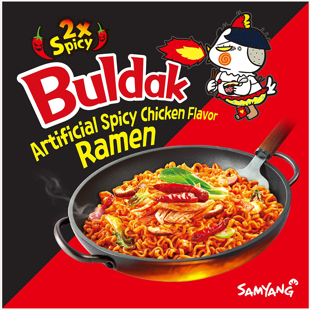 Samyang Buldak Hot Chicken Flavour Ramen 2x Spicy