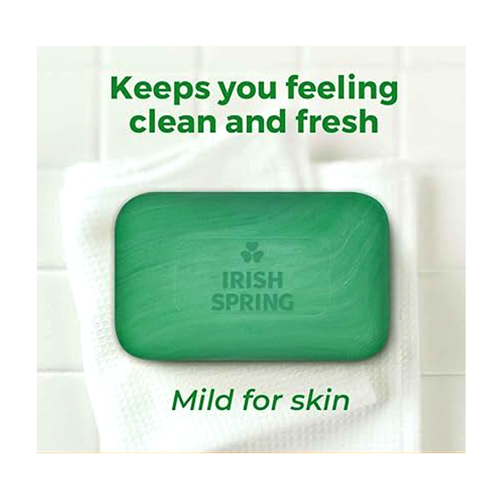 Irish Spring With Flaxseed Oil Soap Bar-Men(Pack of 3 )- (314 Ml)