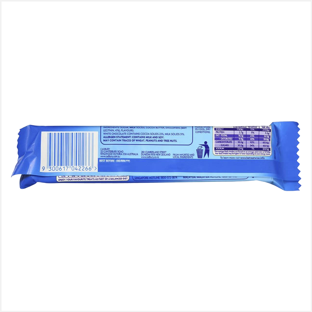 Cadbury Dream White Smooth and Creamy Chocolate