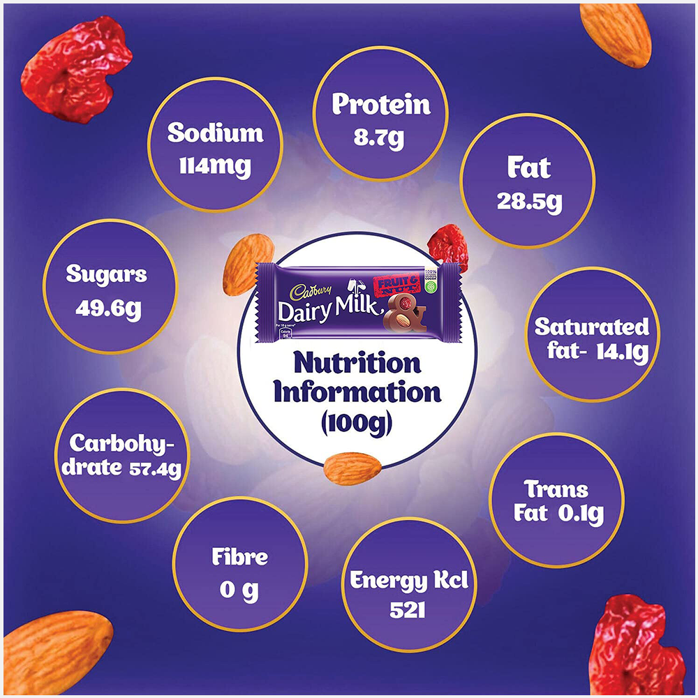 Cadbury Milk Fruit & Nut