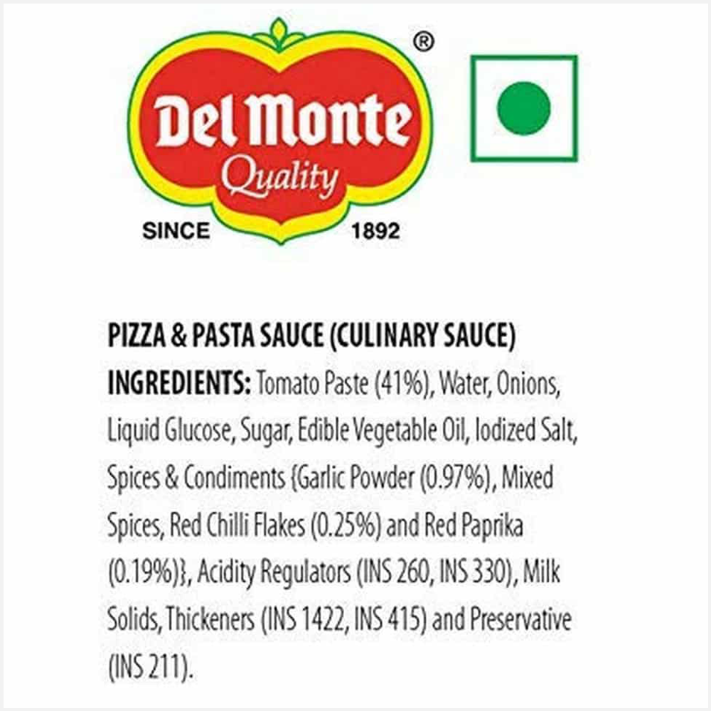 Del Monte Pizza & Pasta Sauce Spout Pack