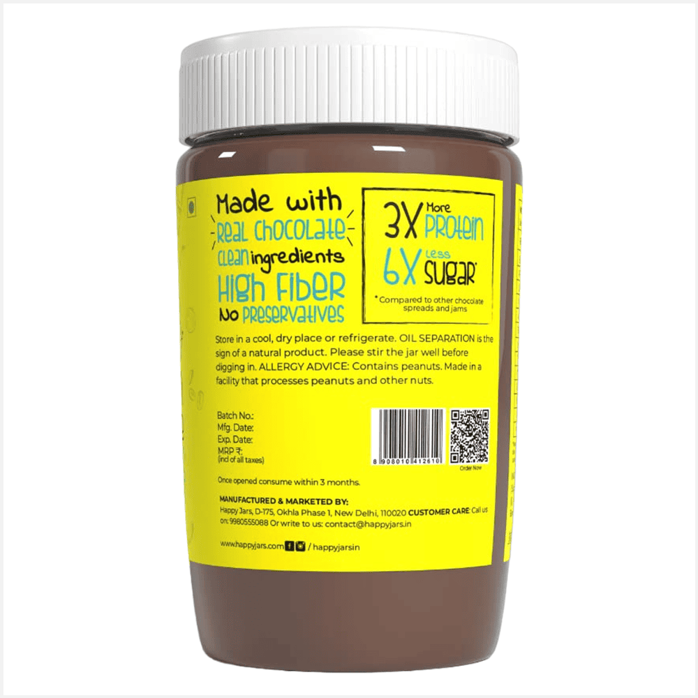 Happy Jars Banana Chocolate High Protein Spread