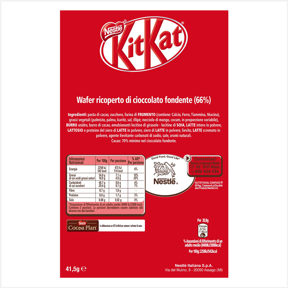 Nestle Kitkat Dark 70