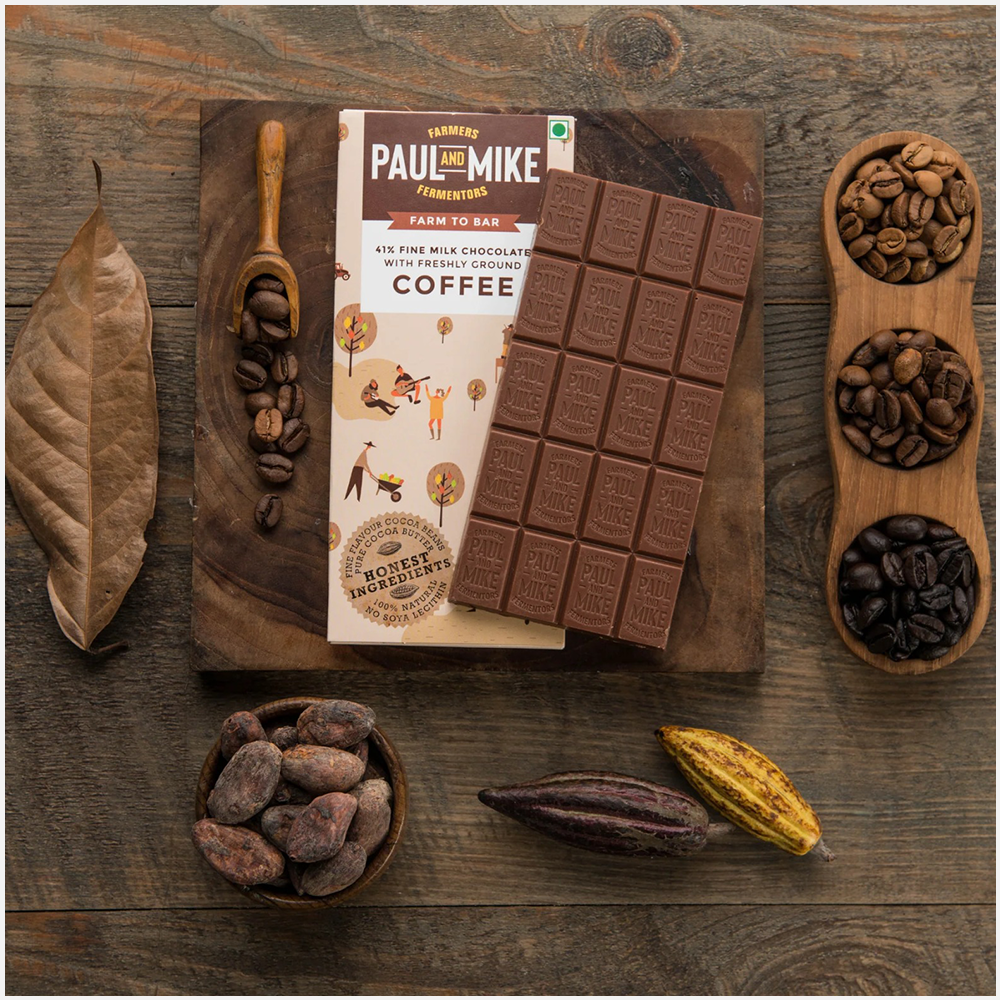 Paul & Mike 41% Fine Milk Coffee Chocolates