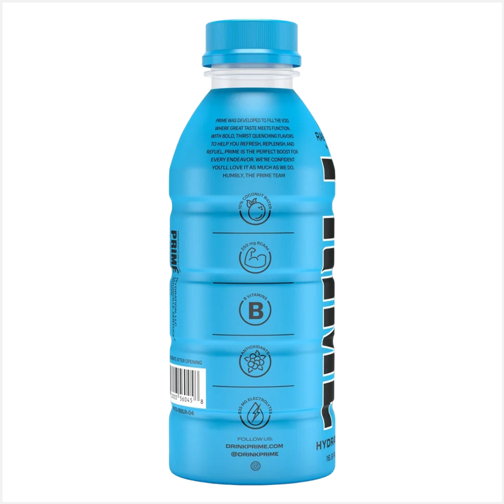 Prime Blue Rasberry Hydration Drink