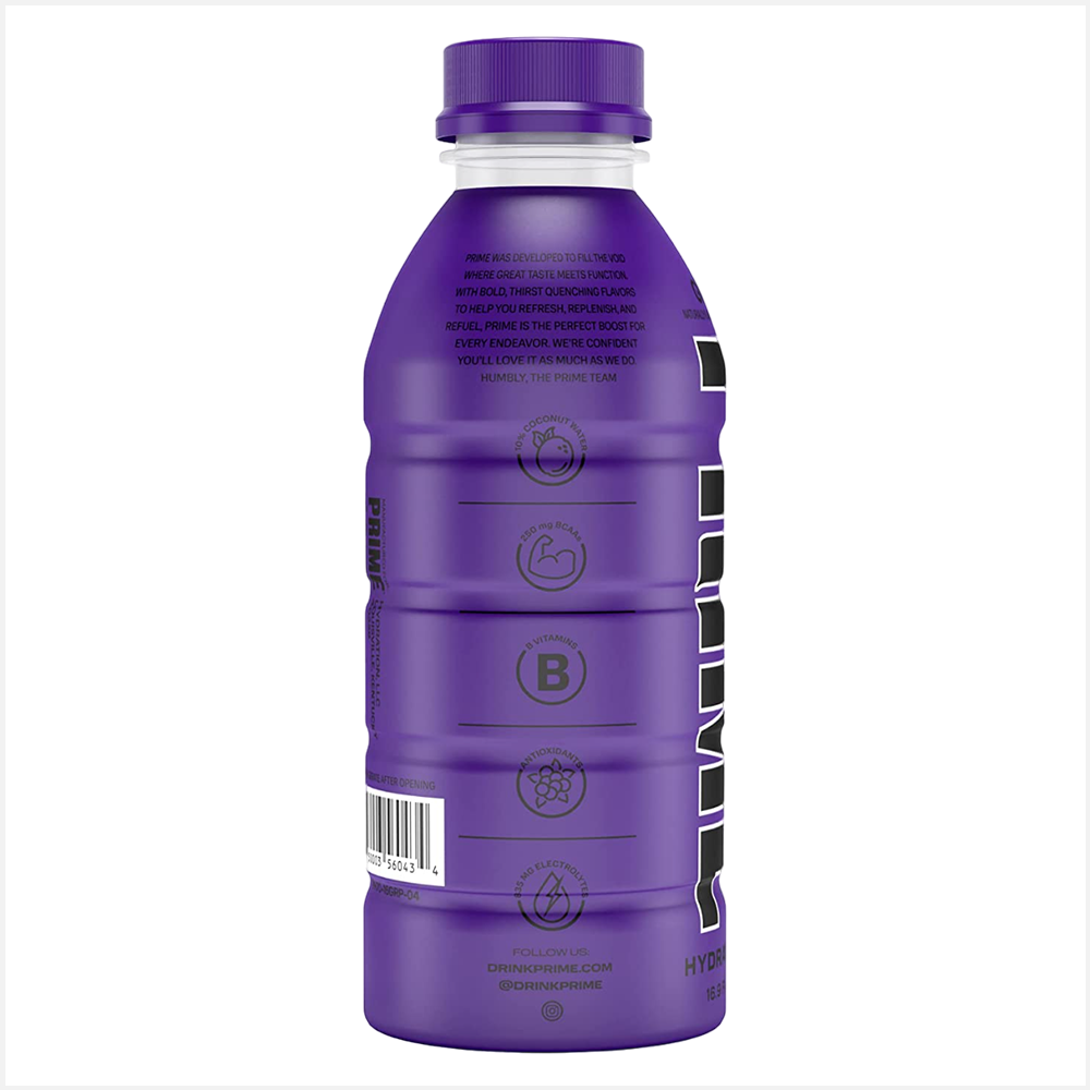 Prime Grape Hydration Drink