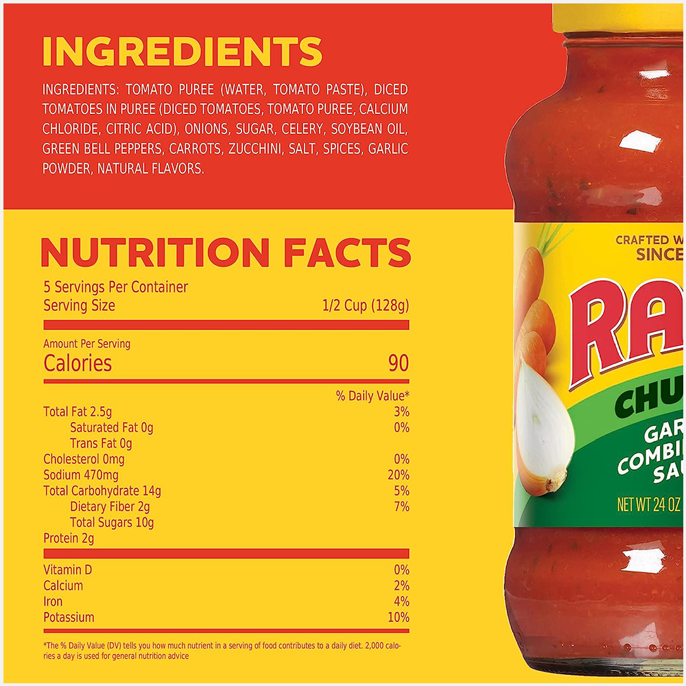 Ragu Garden Combination Pasta Sauce
